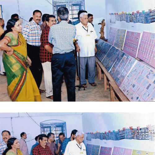 Exhibition conducted 2016 as part of UGC National Seminar